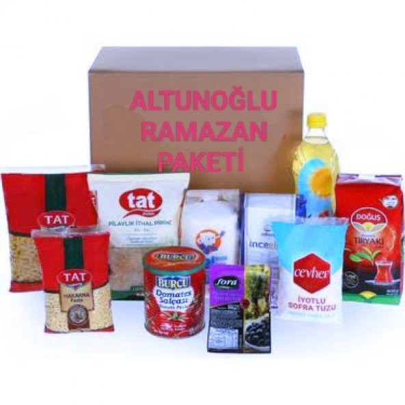Ramazan paketi kumanya yardım erzak kolisi 10 parça ekonomik ürün görseli 1
