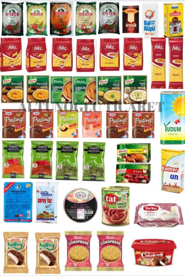 Yudum ekonomik erzak paketi 46 parca ürün görseli 1