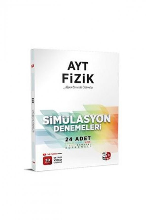 3D-Ayt 24lü Fizik Simülasyon Deneme ürün görseli 1