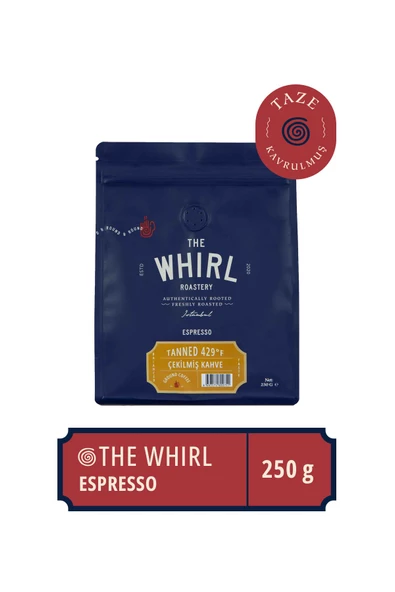 The Whirl Espresso Tanned 429°F Çekilmiş Kahve 250 gr ürün görseli 1