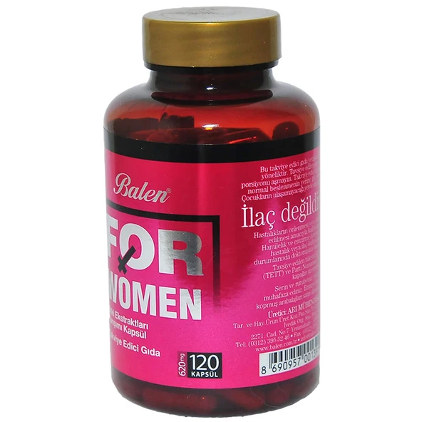 For Women Bitki Karışımı 120 Kapsül - Resim 6