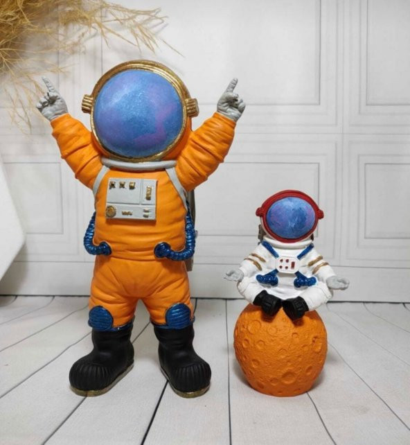 İKİLİ ASTRONOT DEKOR ürün görseli 1