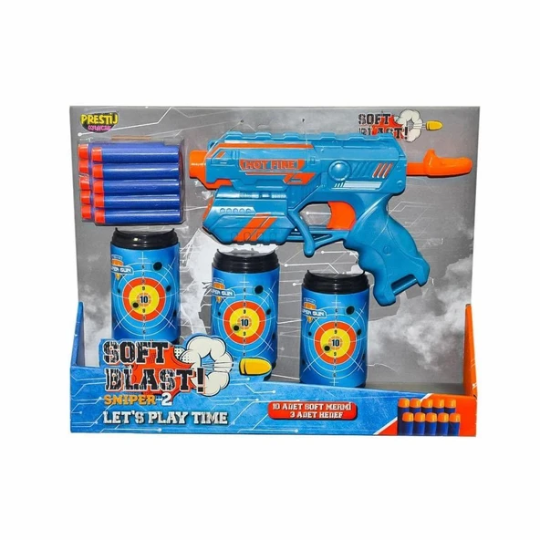 Prestij Oyuncak Sniper 2 Soft Blast Dart Fırlatıcı Hedefli Oyuncak ürün görseli 1