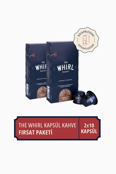 The Whirl Espresso Brunette Kapsül Kahve Fırsat Paketi 10 Adet x 2 Paket ürün görseli 1