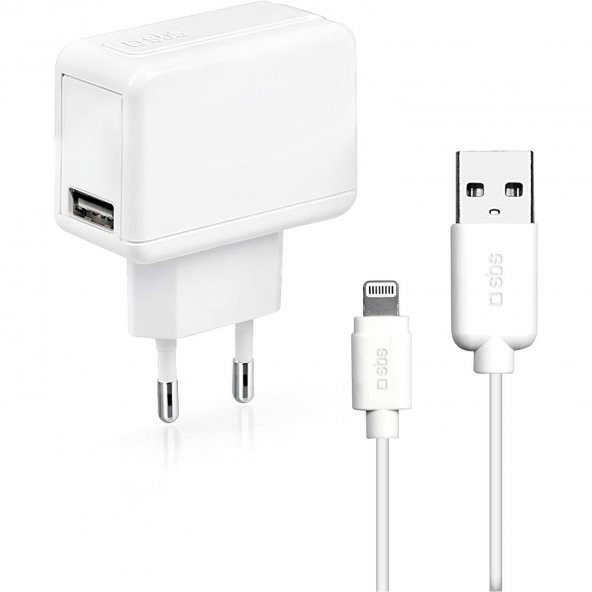 SBS 06405 TEKITIPTRAV 1AW SEYAHAT ŞARJI AYNI ANDA 2 CİHAZ ŞARJ EDEBİLME SBS-06405 ürün görseli 1