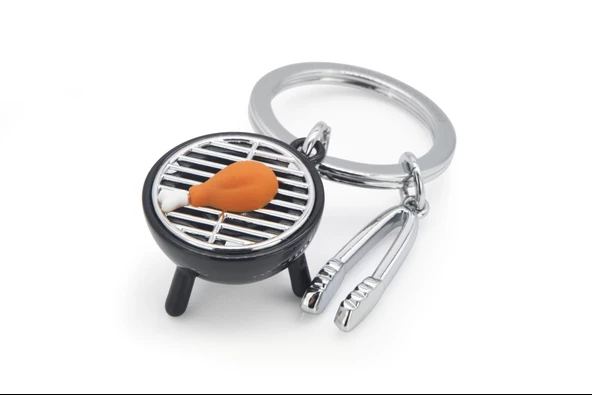 Barbekü Tavuk Anahtarlık - Resim 3