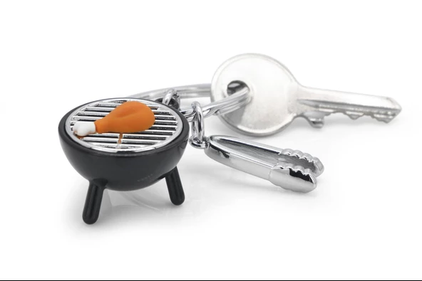 Barbekü Tavuk Anahtarlık - Resim 4