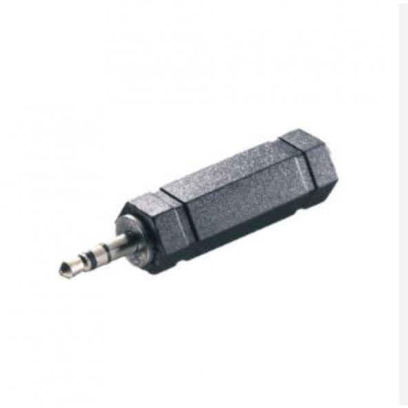 Vivanco 41065 5 02N 3,5Mm Fiş / 6.3Mm Jack Bağlantı Adaptörü Siyah ürün görseli 1
