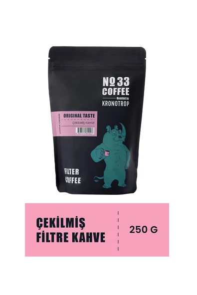 Kronotrop No 33 Çekilmiş Filtre Kahve 250 gr ürün görseli 1