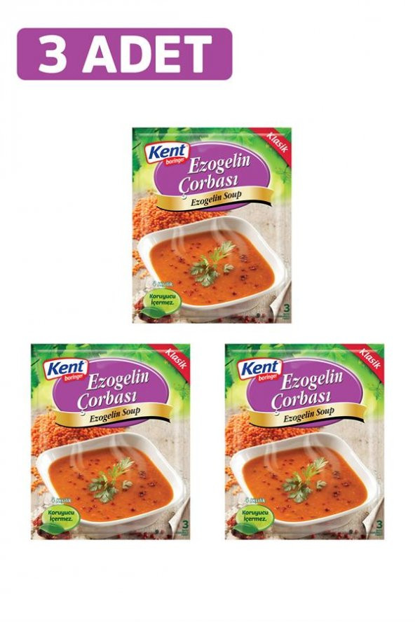 Ezogelin Çorbası 65g 3 adet ürün görseli 1