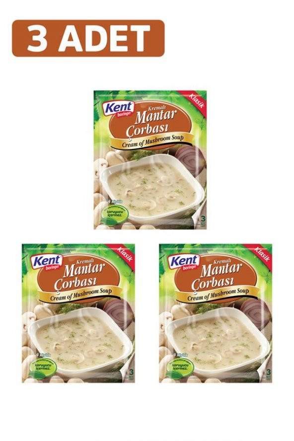 Kremalı Mantar Çorbası 62g 3 adet ürün görseli 1