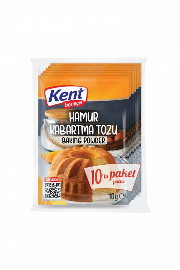 10g 10 adet Hamur Kabartma Tozu ürün görseli 1
