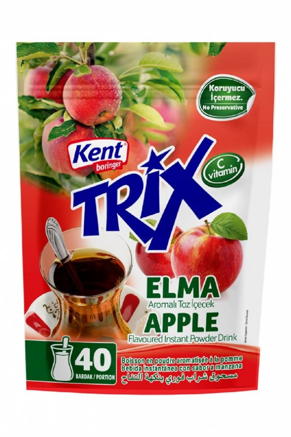 Elma Aromalı Toz İçecek 300g (Sıcak & Soğuk) ürün görseli 1