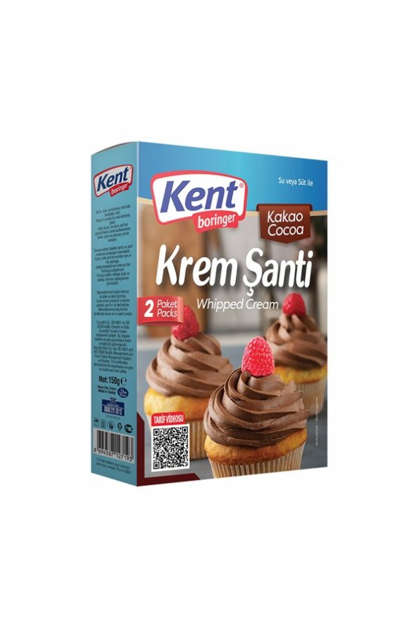 Kent Boringer Krem Şanti Kakaolu 150 Gr ürün görseli 1