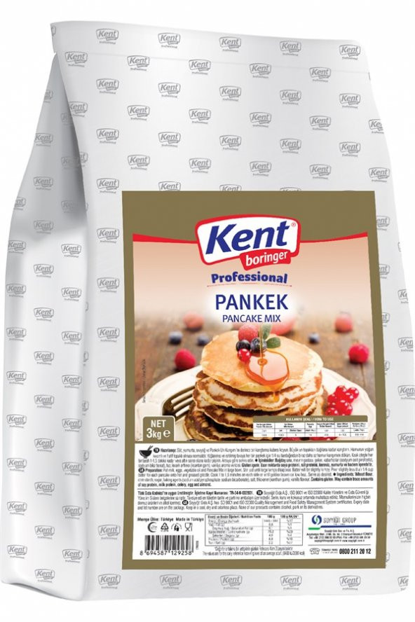 KB Professional Pankek Mix 3 Kg ürün görseli 1