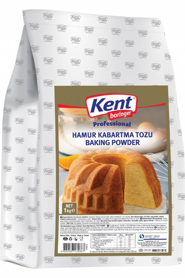 KB Proffesional Hamur Kabartma Tozu 1 Kg ürün görseli 1