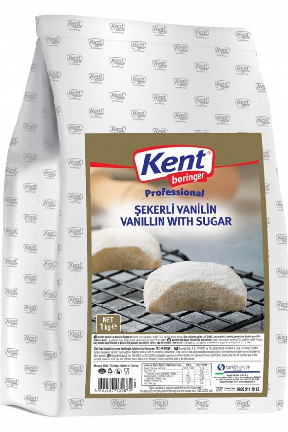 KB Professional 1 Kg Şekerli Vanilin ürün görseli 1