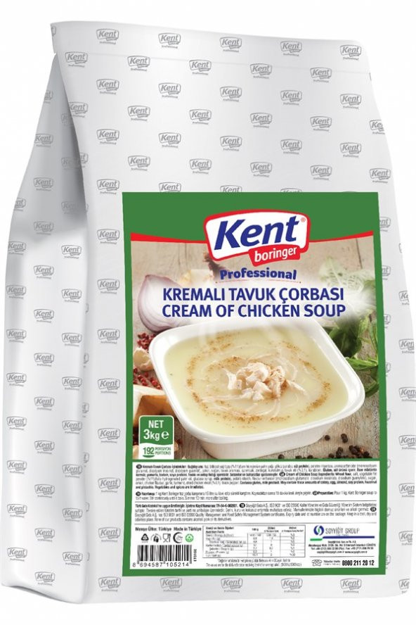 KB Professional Kremalı Tavuk Çorbası 3 Kg ürün görseli 1