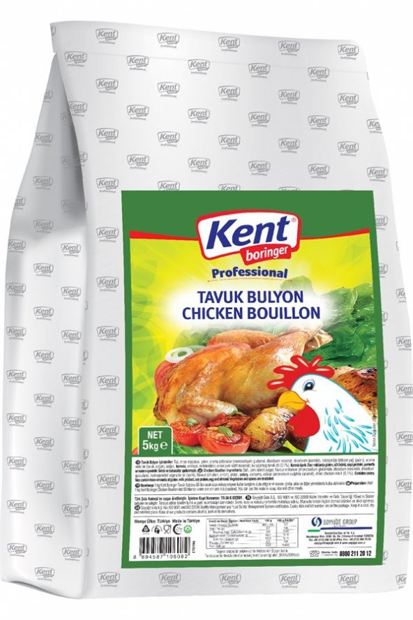 Kent Boringer Professional Tavuk Bulyon 5 Kg ürün görseli 1