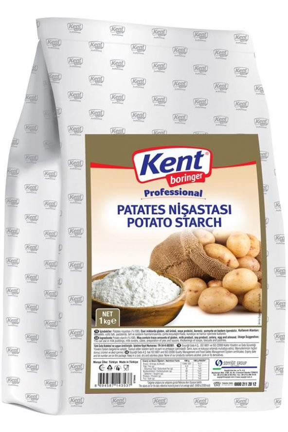 Professional Patates Nişastası 1 Kg ürün görseli 1
