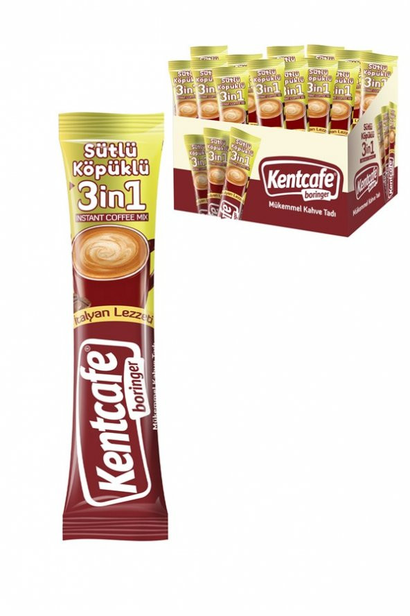 18g Sütlü Köpüklü 3in1 Kahve 48li Paket ürün görseli 1