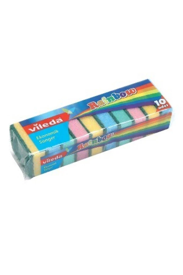VİLEDA  RAİNBOW SÜNGER 10 LU 122045 ürün görseli 1