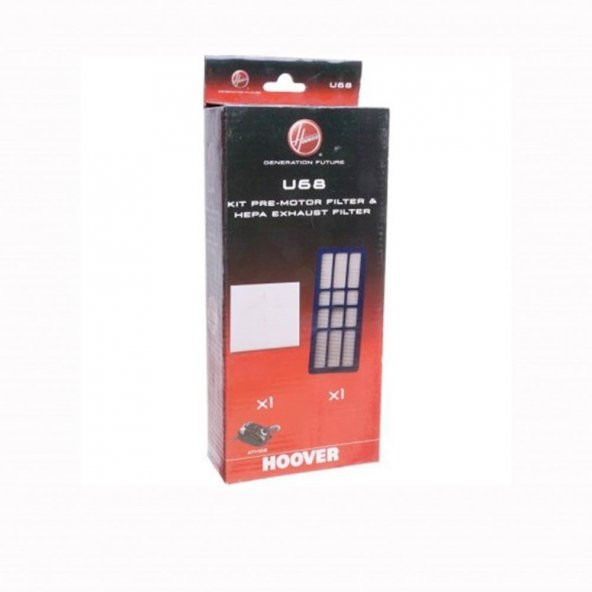 Hoover U68 Athos Serisi Filtre ürün görseli 1