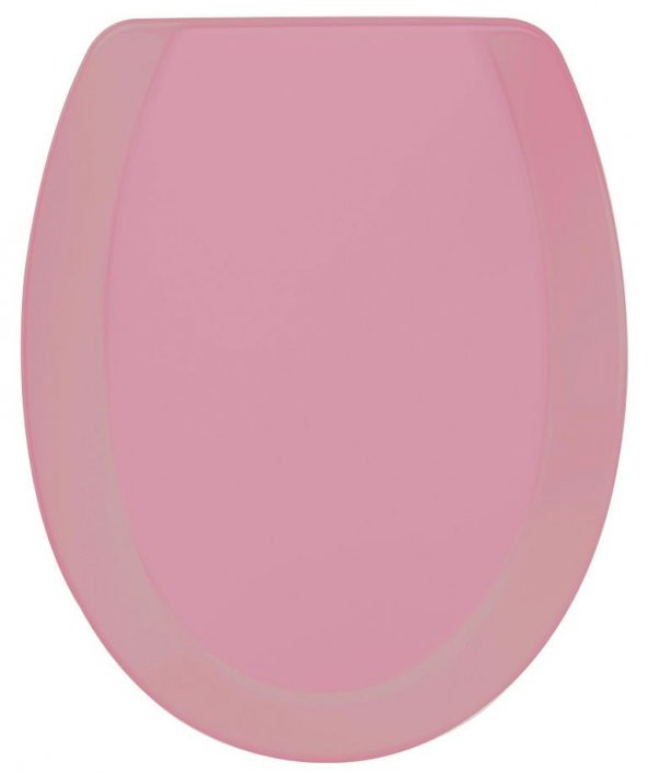 Rona Pembe Tisa ThermoPlast Standart Klozet Kapağı (Üstten Monte) ürün görseli 1