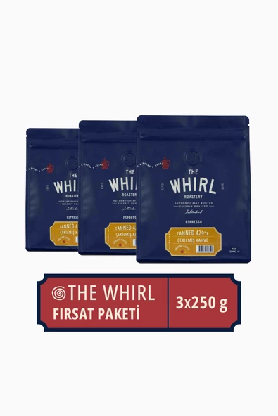 The Whirl Espresso Tanned 429°F Çekilmiş Kahve 3'lü Fırsat Paketi ürün görseli 1