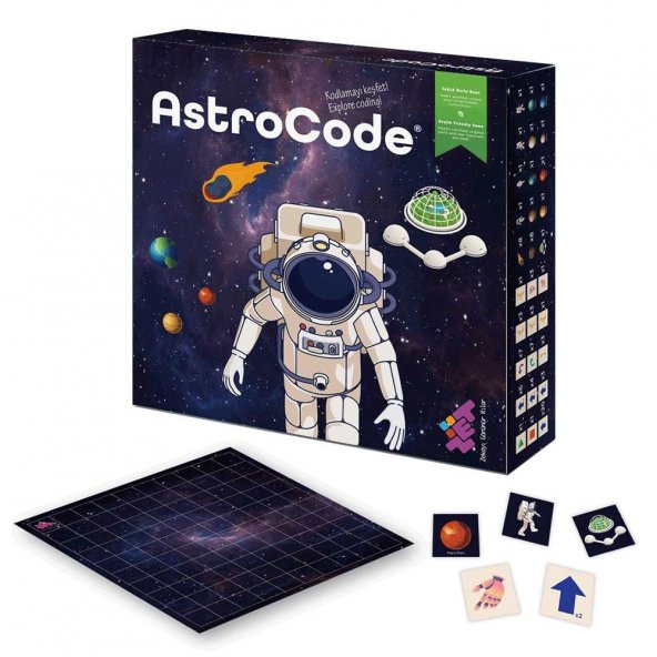 ZET Zeka ASTROCODE Kodlama Oyunu 5+ Yaş 1+ Oyuncu ürün görseli 1