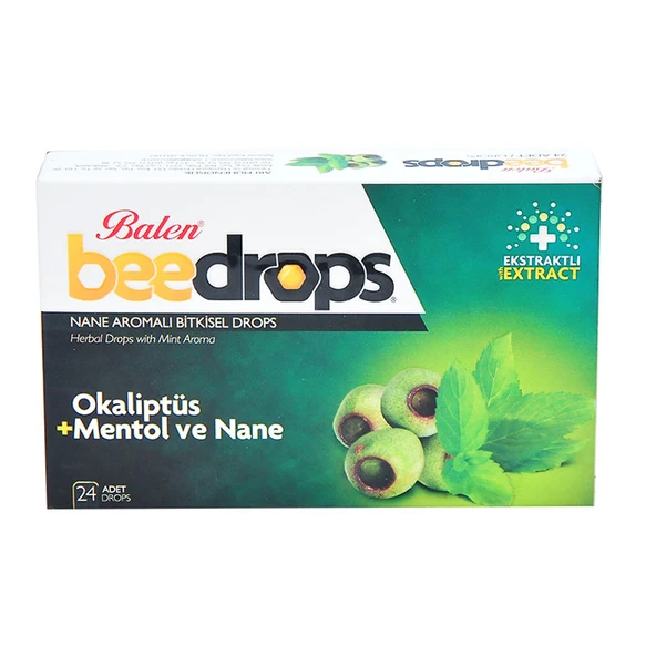 Nane Aromalı Bitkisel Drops 24Adet ürün görseli 1
