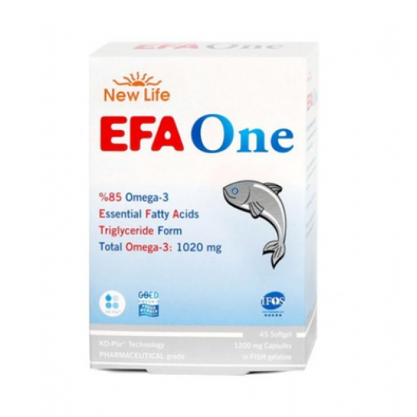 New Life EFA One 45 Softgel ürün görseli 1