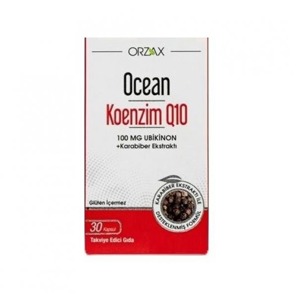 Ocean Koenzim Q10 30 Kapsül 8697595871218 ürün görseli 1