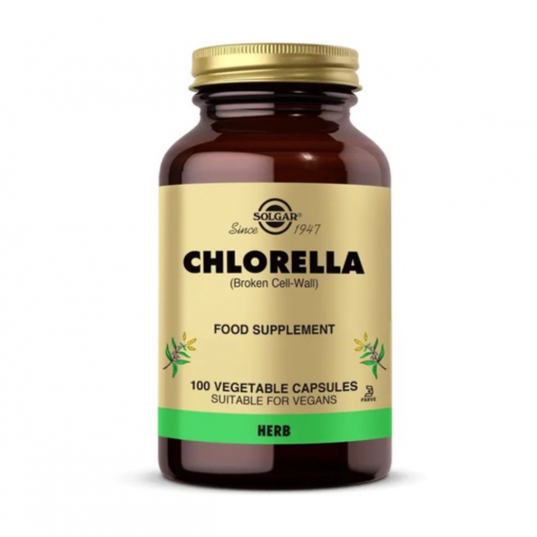 Solgar Chlorella 520 mg 100 Kapsül ürün görseli 1