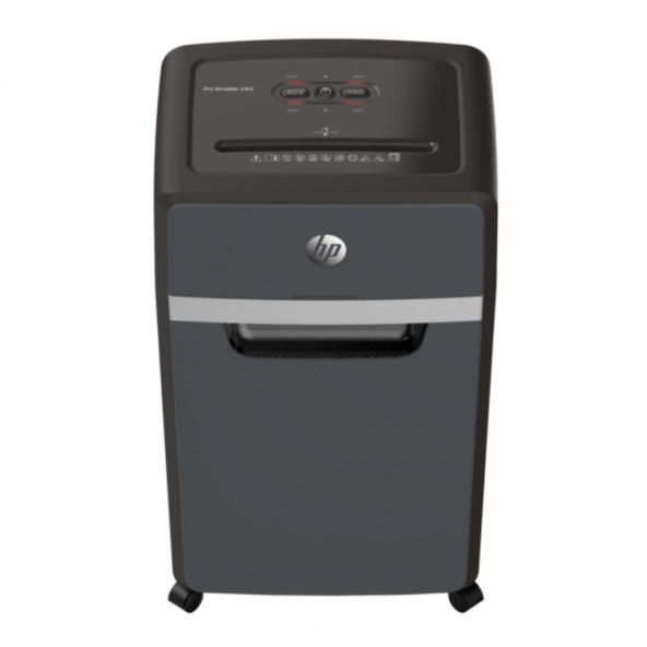 HP Pro Shredder 24CC Evrak İmha Makinesi/Kağıt Kırpma Makinesi - Çapraz/Parçacık kesim-4x35mm-30lt ürün görseli 1