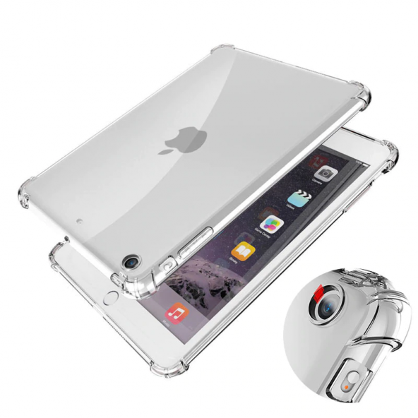 Apple iPad 10.2 (8.Nesil) Kılıf Köşe Korumalı Tablet Nitro Anti Shock Silikon Kapak ürün görseli 1