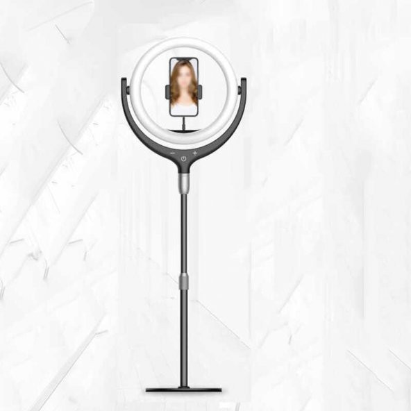 Zore F-539A Işıklı Telefon Tutucu Ring Light ürün görseli 1