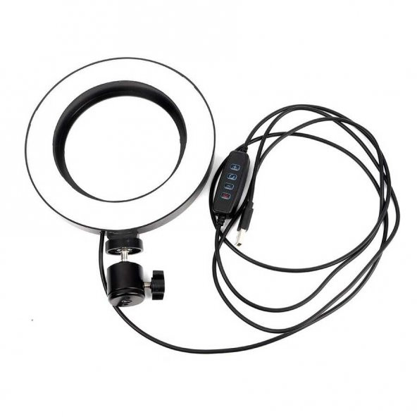 Zore M-16 Işıklı Telefon Tutucu Ring Light ürün görseli 1