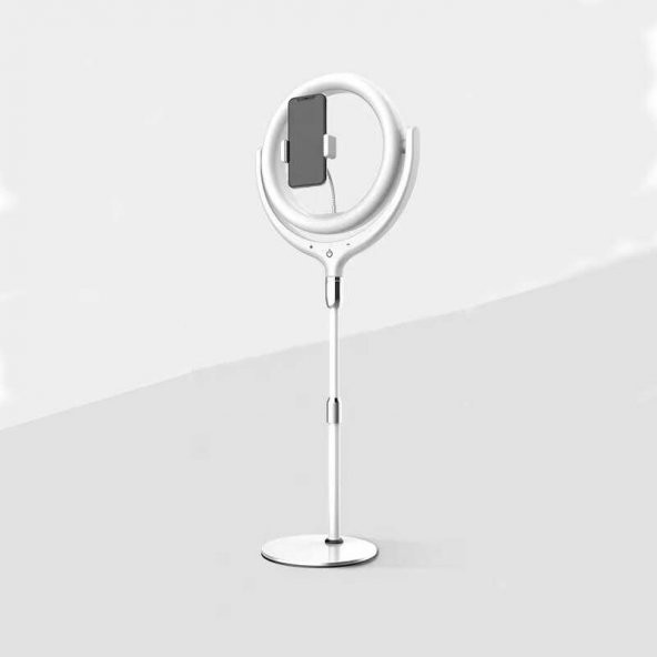Zore F-537 30 Cm Işıklı Telefon Tutucu Ring Light - Resim 7