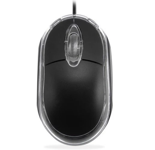 Everest Kablolu Mavi Işıklı Mouse Siyah (KM-6809) - Resim 2