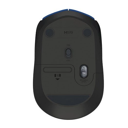 Logitech M170 Kablosuz Mouse Siyah-Gri 910-004642 - Resim 3