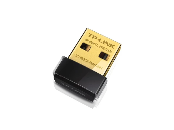 Tp-Link TL-WN725N 150Mbps Nano USB Adaptör - Resim 2