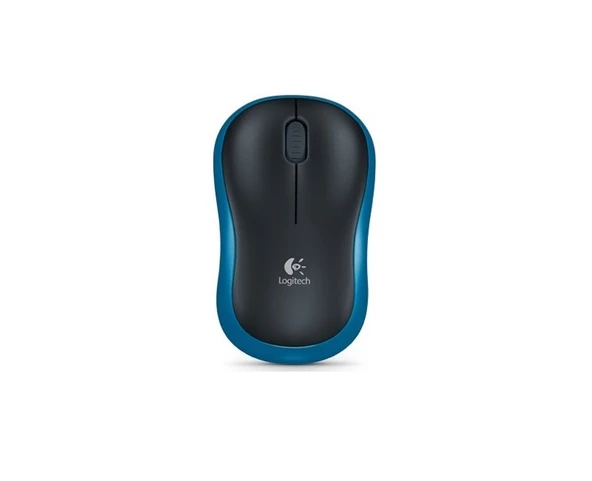 Logitech M185 Kablosuz Mouse Siyah-Mavi 910-002236 ürün görseli 1