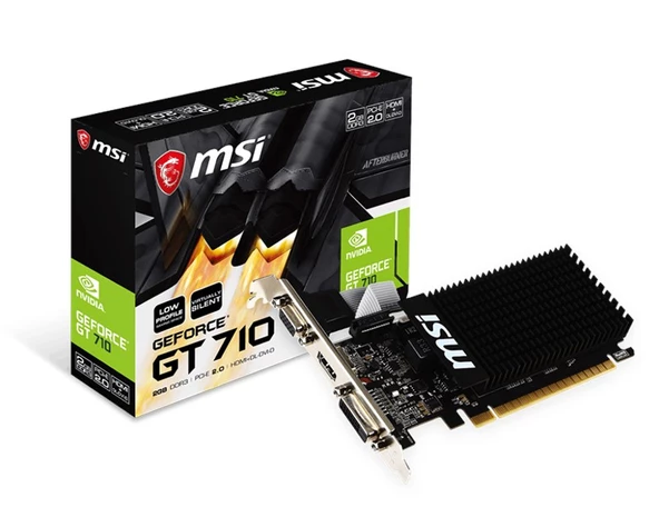 MSI GeForce GT 710 2GB 2GD3H D3 Low Profile