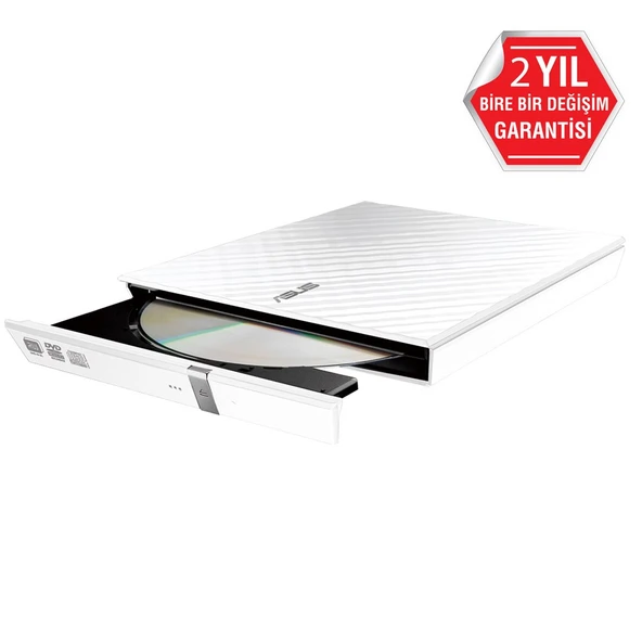 Asus Lite 8X SDRW-08D2S-U Beyaz Usb2.0 Harici ürün görseli 1