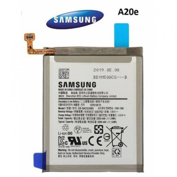 Samsung A202 A20e Batarya Pil Orijinal ürün görseli 1