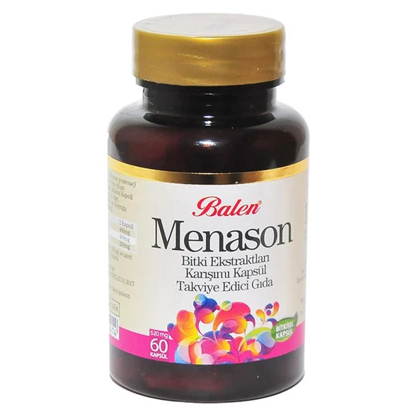 Balen Menason Kapsül Bitki Ekstraktları Karışımı 620Mg 60Kapsülü ürün görseli 1