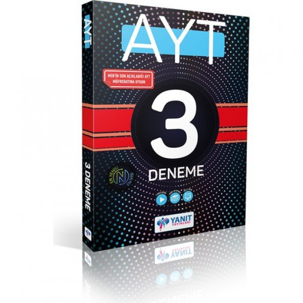 Yanıt AYT 3`lü Fasikül Deneme - MEB Yeni Müfredat ürün görseli 1