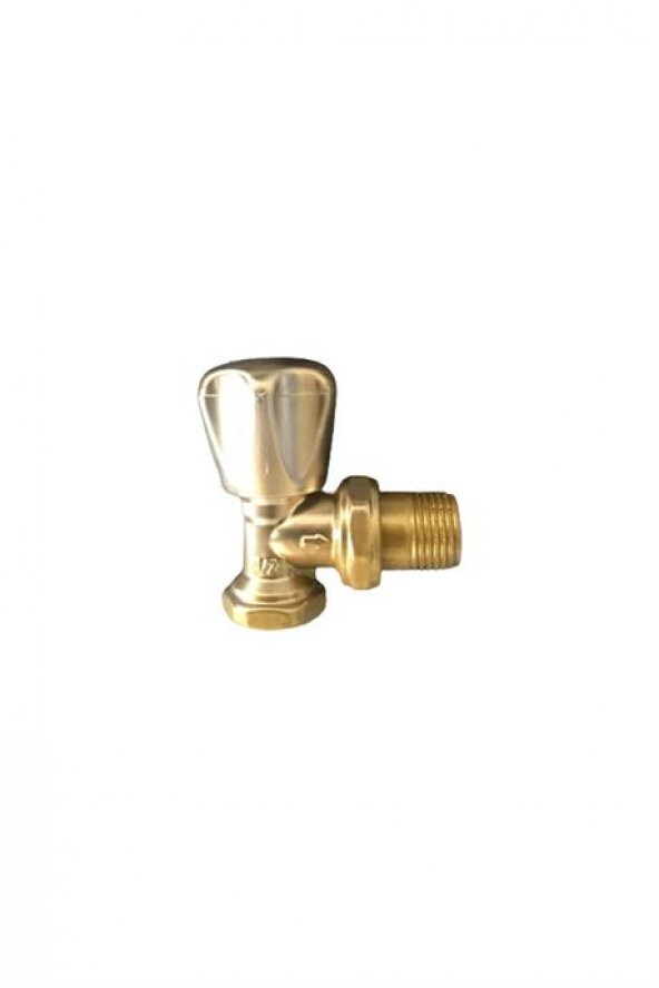 ŞİMAŞ HAVLUPAN 1/2 Köşe Radyatör Vanası Gold ürün görseli 1