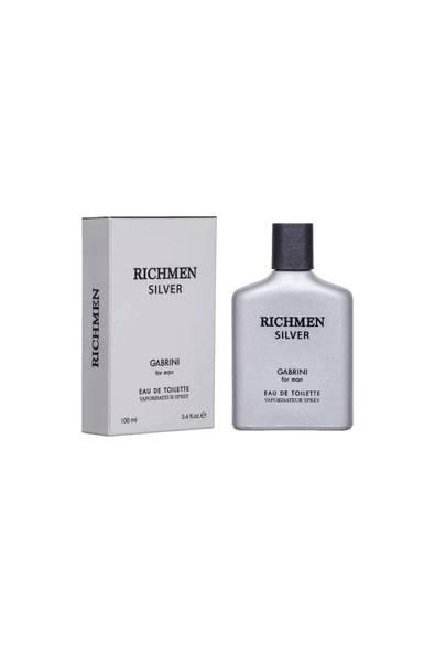 Gabrini Richmen Silver Edt For Man 100 Ml ürün görseli 1